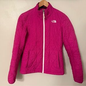 The North Face Fuchsia Quilted Jacket